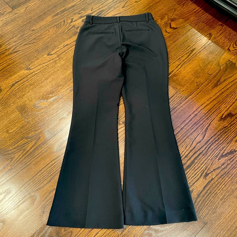 Express Flare Mid Rise Dress Pants - Picture 2 of 5